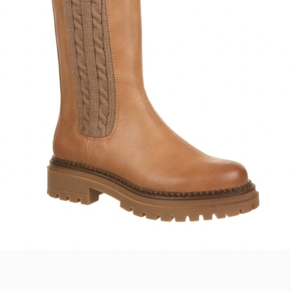 Sam & Libby Tan Winter Boots